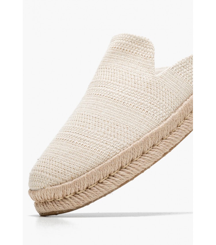 Γυναικεία Mules Santiago.Mule Μπεζ Ύφασμα Toms Γυναικεία Mules Santiago.Mule Μπεζ Ύφασμα Toms