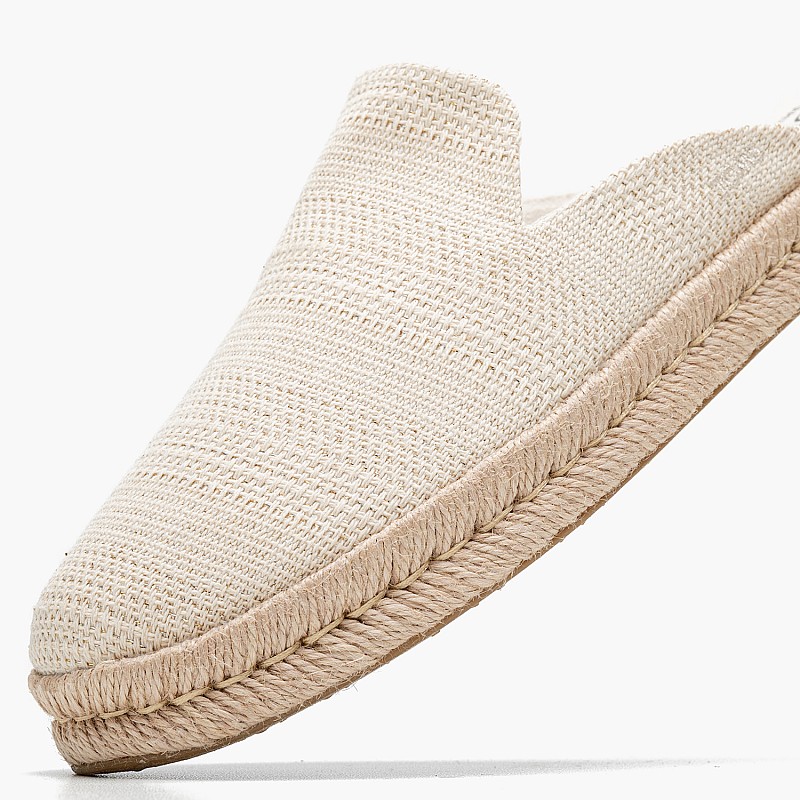 Γυναικεία Mules Santiago.Mule Μπεζ Ύφασμα Toms