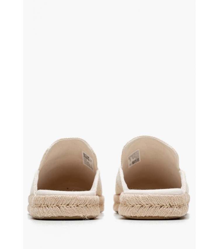 Γυναικεία Mules Santiago.Mule Μπεζ Ύφασμα Toms Γυναικεία Mules Santiago.Mule Μπεζ Ύφασμα Toms