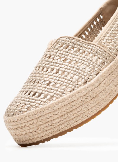 Γυναικείες Εσπαντρίγιες Alpargata.Rope Μπεζ Ύφασμα Toms