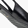 Γυναικεία Flats Nikkei Μαύρο Δέρμα Mortoglou