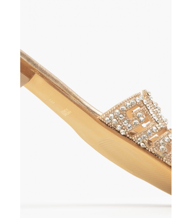 Γυναικεία Flats Hilda Πλατίνα ECOleather Mortoglou Γυναικεία Flats Hilda Πλατίνα ECOleather Mortoglou