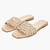 Γυναικεία Flats Hilda Πλατίνα ECOleather Mortoglou Γυναικεία Flats Hilda Πλατίνα ECOleather Mortoglou