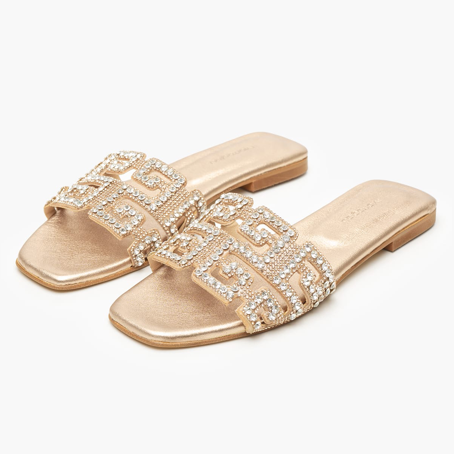 Γυναικεία Flats Hilda Πλατίνα ECOleather Mortoglou Γυναικεία Flats Hilda Πλατίνα ECOleather Mortoglou
