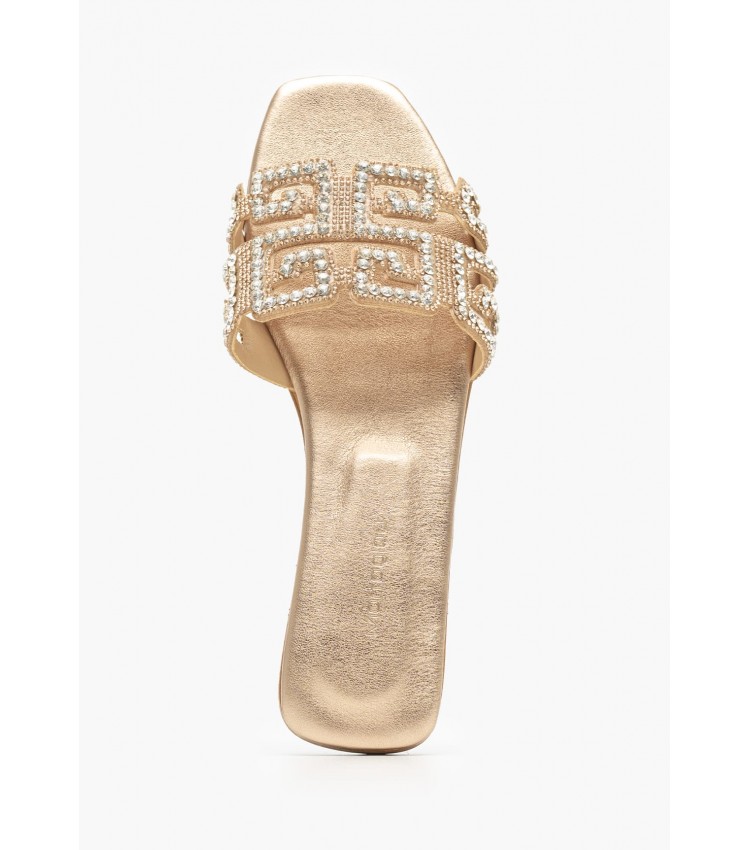 Γυναικεία Flats Hilda Πλατίνα ECOleather Mortoglou Γυναικεία Flats Hilda Πλατίνα ECOleather Mortoglou