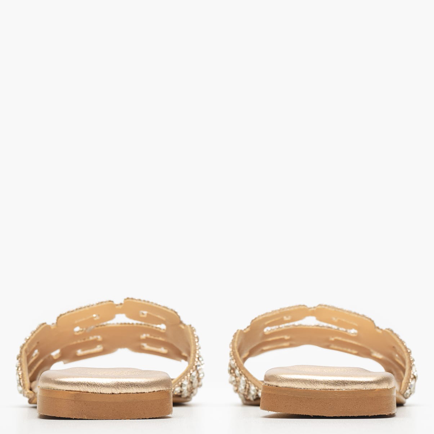 Γυναικεία Flats Hilda Πλατίνα ECOleather Mortoglou Γυναικεία Flats Hilda Πλατίνα ECOleather Mortoglou