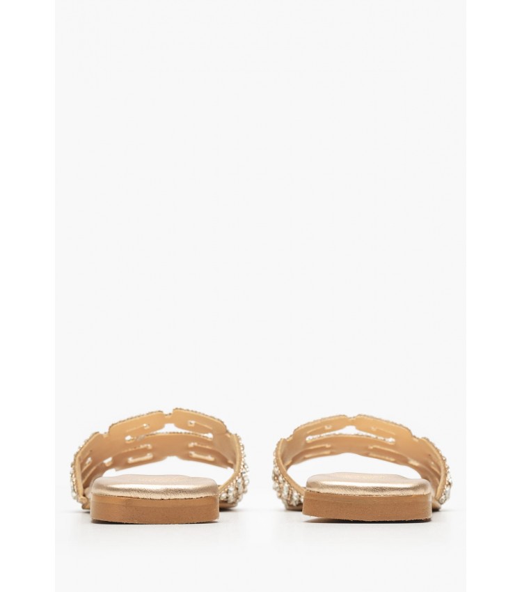Γυναικεία Flats Hilda Πλατίνα ECOleather Mortoglou Γυναικεία Flats Hilda Πλατίνα ECOleather Mortoglou
