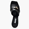 Women Mules Krystena Black Leather Mortoglou Women Mules Krystena Black Leather Mortoglou