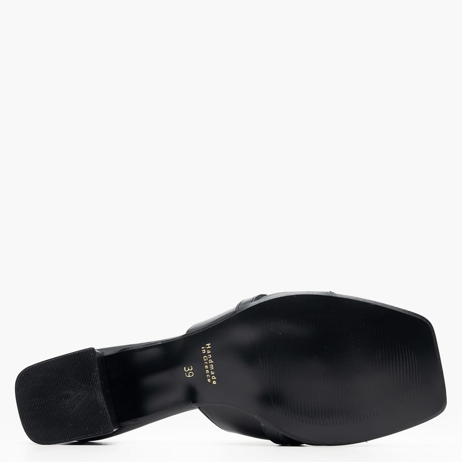 Women Mules Krystena Black Leather Mortoglou Women Mules Krystena Black Leather Mortoglou