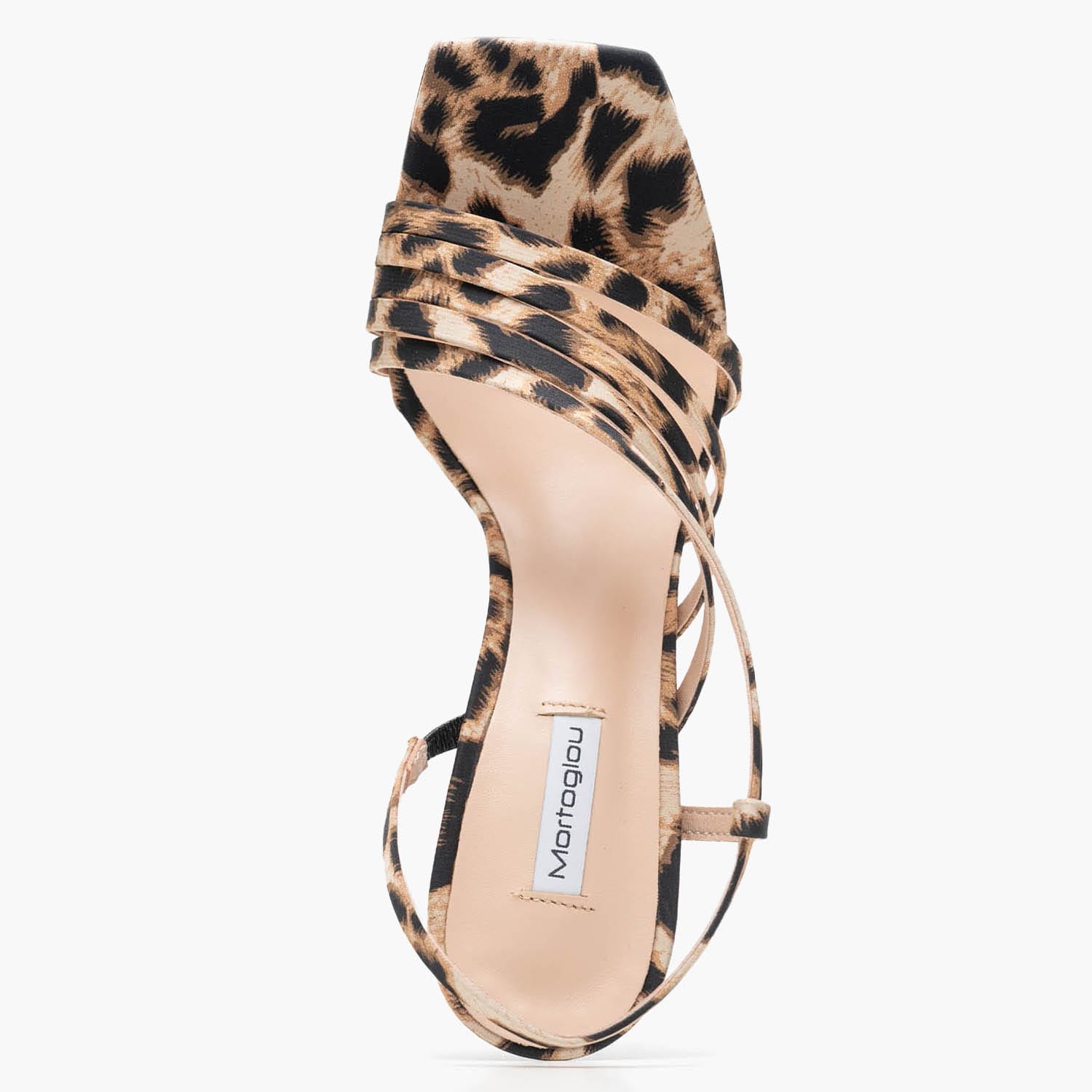 Γυναικεία Πέδιλα Lucia Leopard Ύφασμα Mortoglou Γυναικεία Πέδιλα Lucia Leopard Ύφασμα Mortoglou