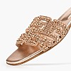 Mortoglou Lydia Γυναικείo Flat Mortoglou Lydia-Bronze