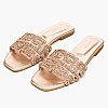 Mortoglou Lydia Γυναικείo Flat Mortoglou Lydia-Bronze