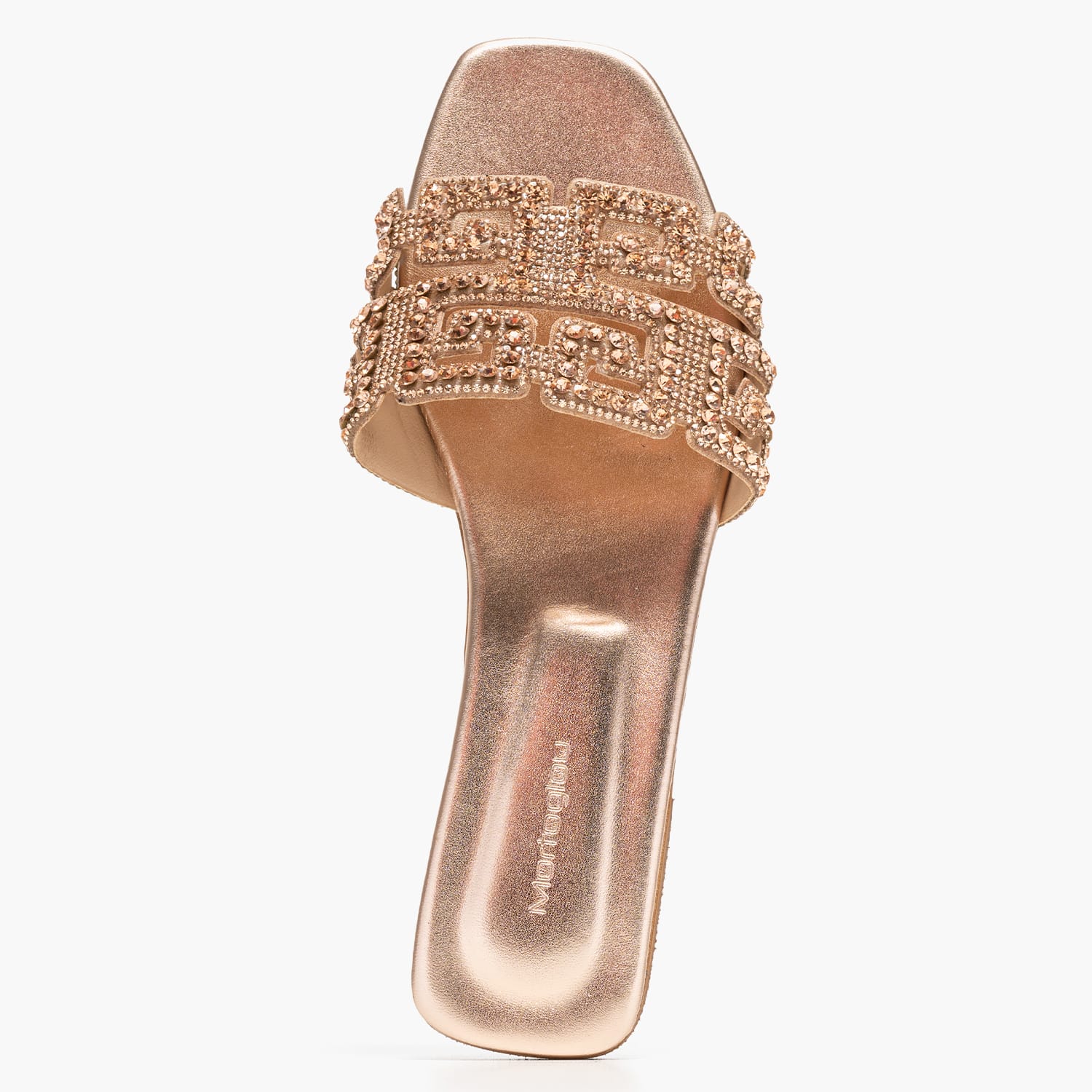 Mortoglou Lydia Γυναικείo Flat Mortoglou Lydia-Bronze