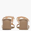 Women Mules Quin Taupe Leather Mortoglou Women Mules Quin Taupe Leather Mortoglou