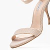Women Sandals Zizele Beige Fabric Mortoglou Women Sandals Zizele Beige Fabric Mortoglou