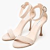 Women Sandals Zizele Beige Fabric Mortoglou Women Sandals Zizele Beige Fabric Mortoglou