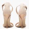 Women Sandals Zizele Beige Fabric Mortoglou Women Sandals Zizele Beige Fabric Mortoglou