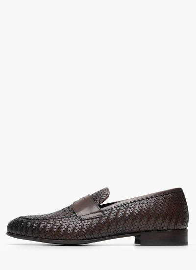 Ανδρικά Μοκασίνια Waxy2.Polaris Καφέ Δέρμα Sebago