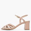 Women Sandals Rivoli4 Beige Leather Kalogirou Women Sandals Rivoli4 Beige Leather Kalogirou