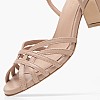 Women Sandals Rivoli4 Beige Leather Kalogirou Women Sandals Rivoli4 Beige Leather Kalogirou