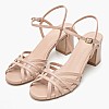 Women Sandals Rivoli4 Beige Leather Kalogirou Women Sandals Rivoli4 Beige Leather Kalogirou