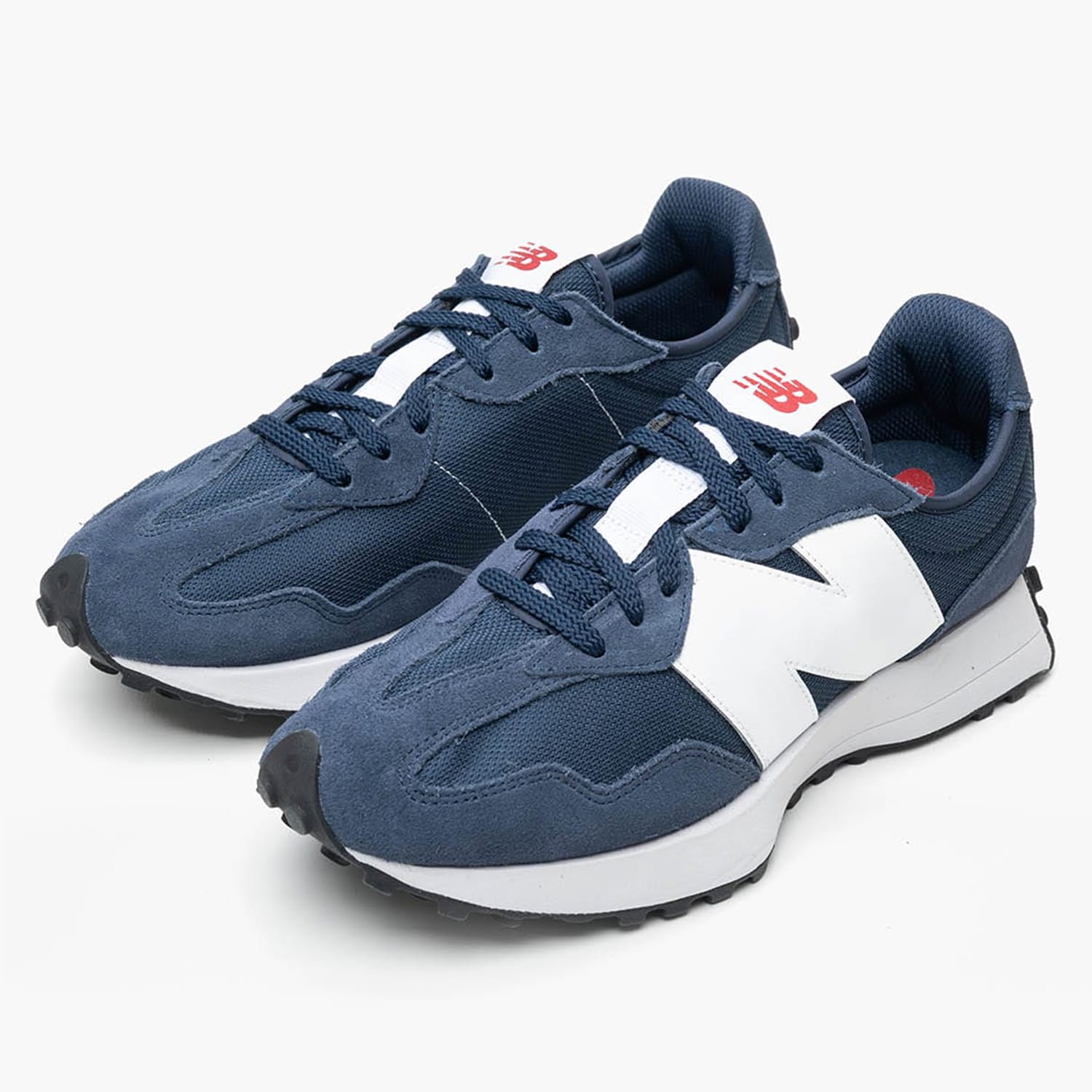 Men Casual Shoes 327.Cnw Blue Buckskin-Fabric New Balance
