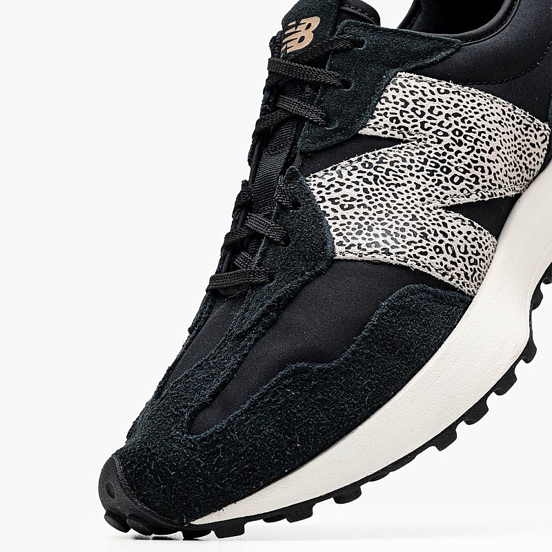 Women Casual Shoes 327.PH Black Buckskin-Fabric New Balance