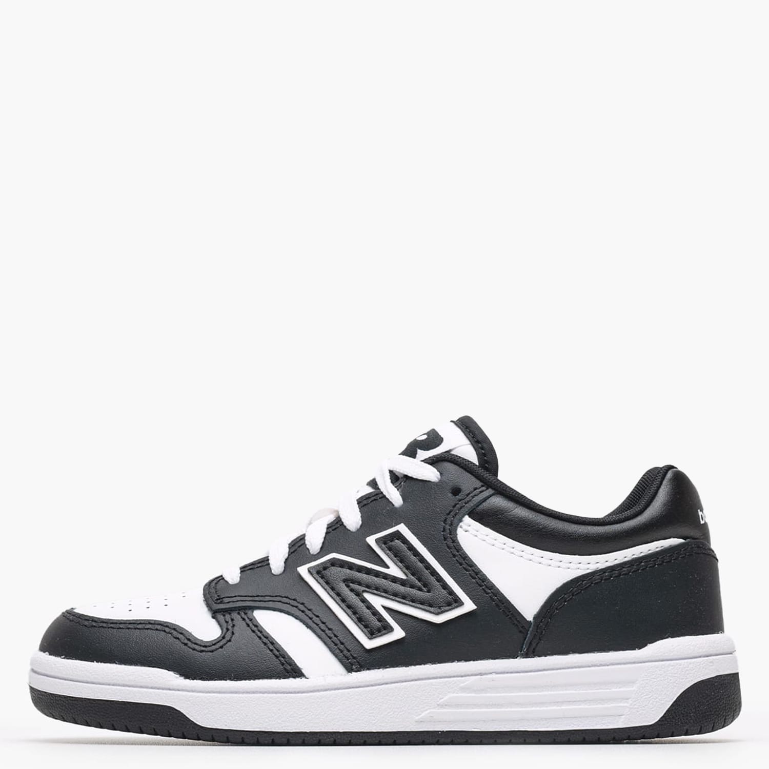Παιδικά Παπούτσια Casual 480.Bw Μαύρο Δέρμα New Balance