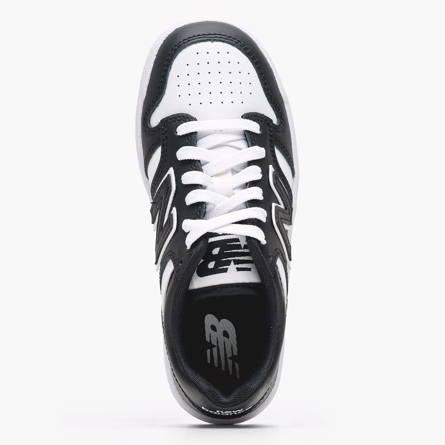 Παιδικά Παπούτσια Casual 480.Bw Μαύρο Δέρμα New Balance Παιδικά Παπούτσια Casual 480.Bw Μαύρο Δέρμα New Balance