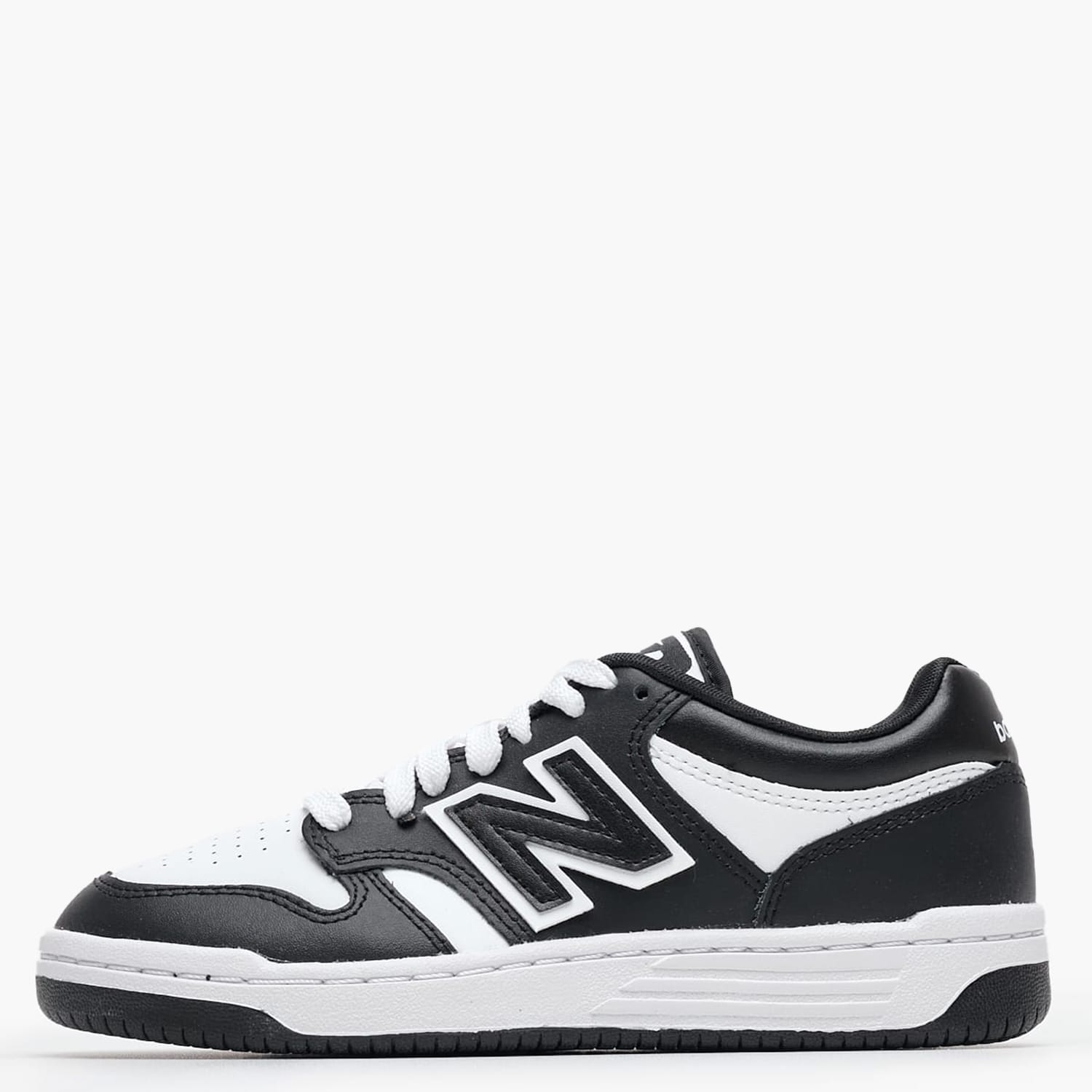 Παιδικά Παπούτσια Casual 480.B Μαύρο Δέρμα New Balance