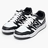 Παιδικά Παπούτσια Casual 480.B Μαύρο Δέρμα New Balance Παιδικά Παπούτσια Casual 480.B Μαύρο Δέρμα New Balance