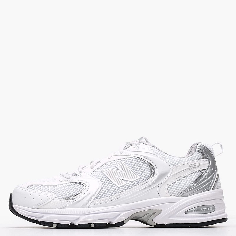 Ανδρικά Παπούτσια Casual 530.Ema Άσπρο ECOleather-Ύφασμα New Balance
