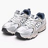 Παιδικά Παπούτσια Casual 530.Ka Γκρι ECOleather-Ύφασμα New Balance Παιδικά Παπούτσια Casual 530.Ka Γκρι ECOleather-Ύφασμα New Balance
