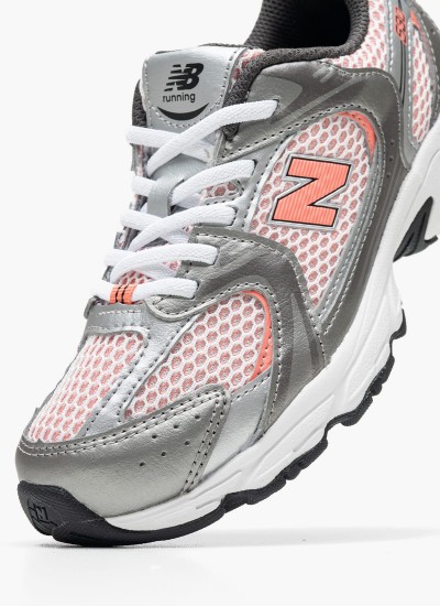 Παιδικά Παπούτσια Casual 574.B Μαύρο ECOleather New Balance
