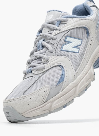 Γυναικεία Παπούτσια Casual 530.W Άσπρο ECOleather-Ύφασμα New Balance