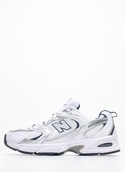 Γυναικεία Παπούτσια Casual 530.W Άσπρο ECOleather-Ύφασμα New Balance