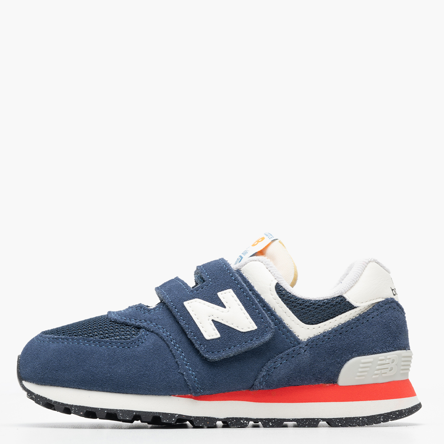 Kids Casual Shoes 574.PV Blue Buckskin-Fabric New Balance