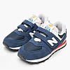 Kids Casual Shoes 574.PV Blue Buckskin-Fabric New Balance