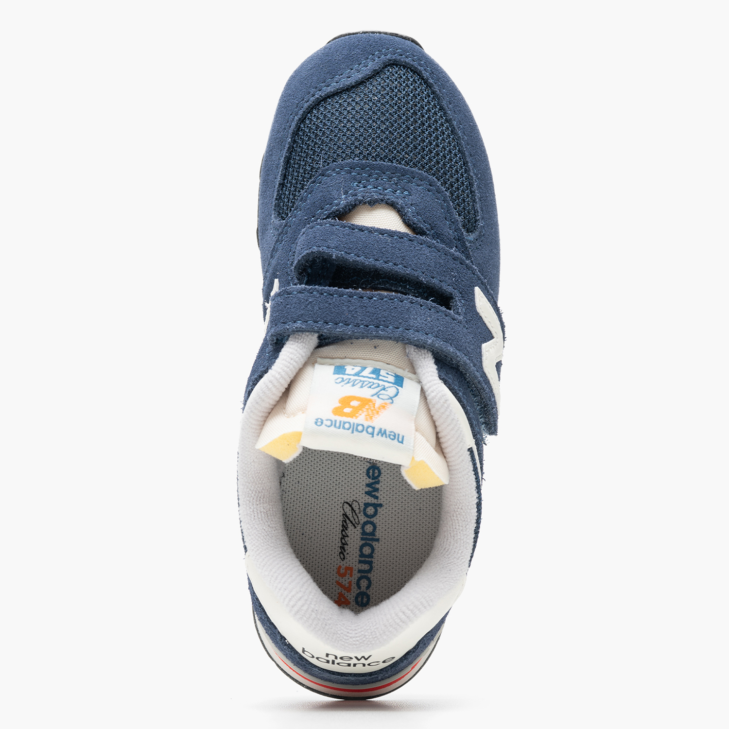 Kids Casual Shoes 574.PV Blue Buckskin-Fabric New Balance