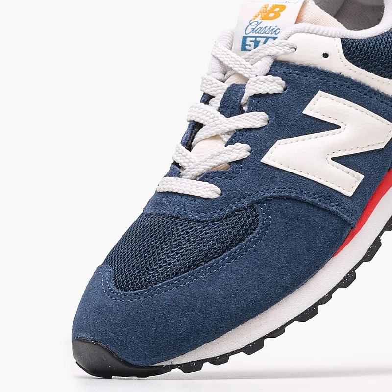 Kids Casual Shoes 574.Vpn Blue Buckskin-Fabric New Balance
