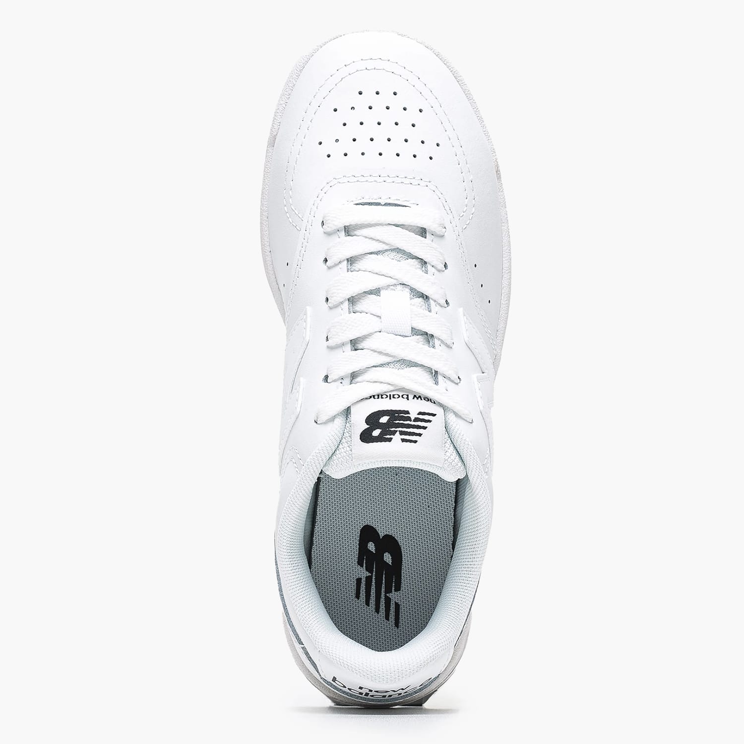 Kids Casual Shoes B80.Ww White Leather New Balance Kids Casual Shoes B80.Ww White Leather New Balance