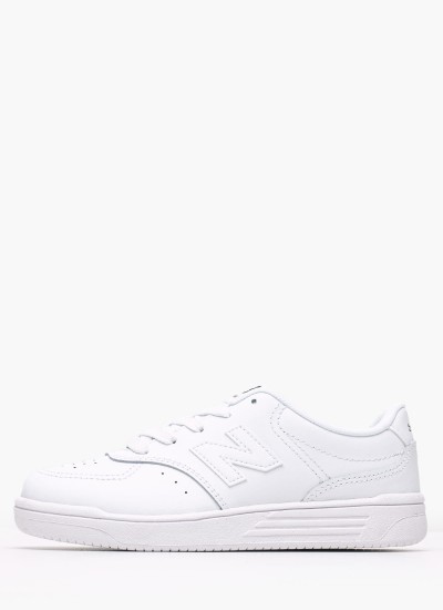 Παιδικά Παπούτσια Casual 574 Μαύρο ECOleather New Balance