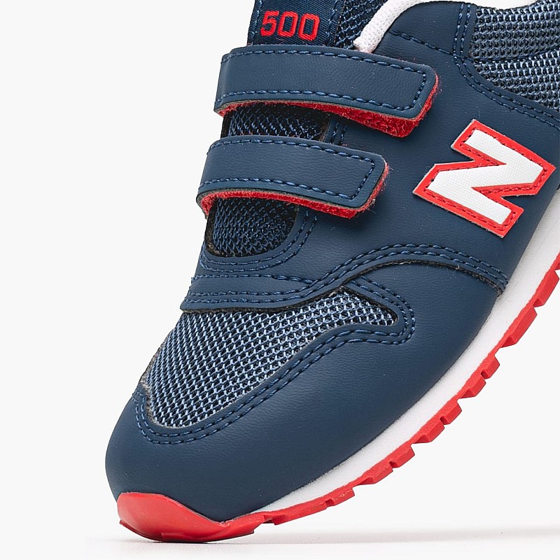 Kids Casual Shoes IV500 Blue ECOleather-Fabric New Balance