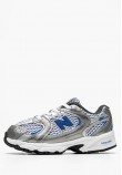 Παιδικά Παπούτσια Casual IZ.530 Άσπρο ECOleather-Ύφασμα New Balance