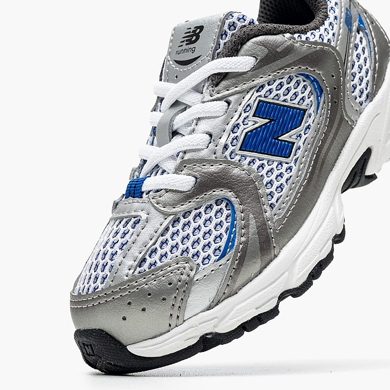 Kids Casual Shoes IZ.530 White ECOleather-Fabric New Balance