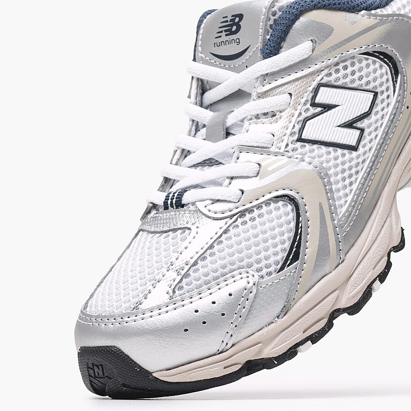 Kids Casual Shoes IZ.530 Grey ECOleather-Fabric New Balance