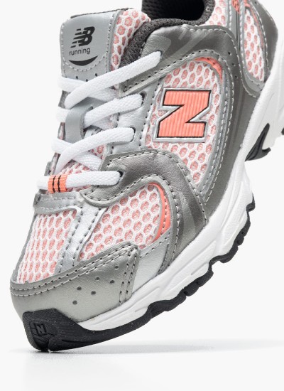 Παιδικά Παπούτσια Casual 574.B Μαύρο ECOleather New Balance
