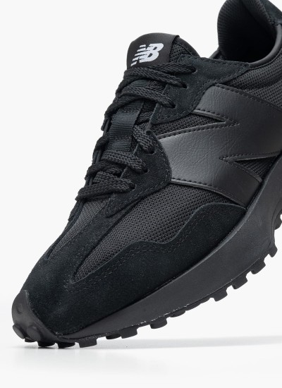Παιδικά Παπούτσια Casual 574.B Μαύρο ECOleather New Balance