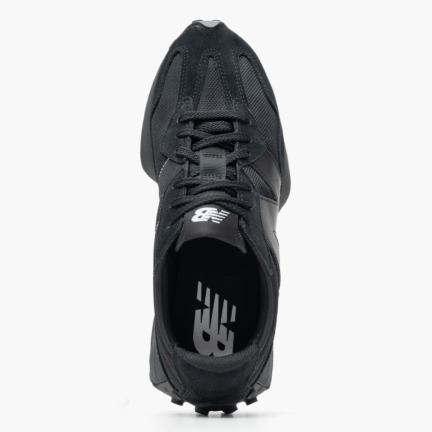 Men Casual Shoes MS327 Black Buckskin-Fabric New Balance Men Casual Shoes MS327 Black Buckskin-Fabric New Balance