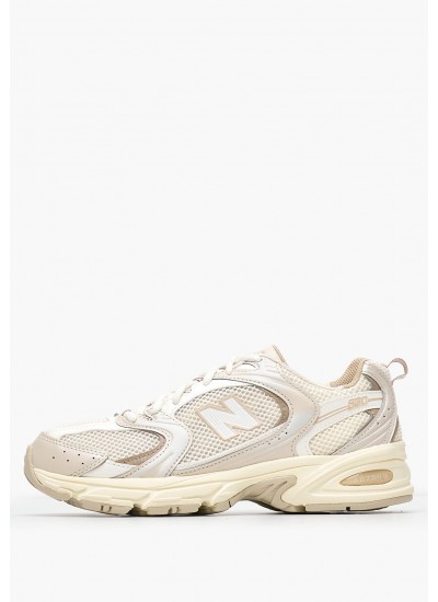 Women Casual Shoes R530.A Beige ECOleather-Fabric New Balance